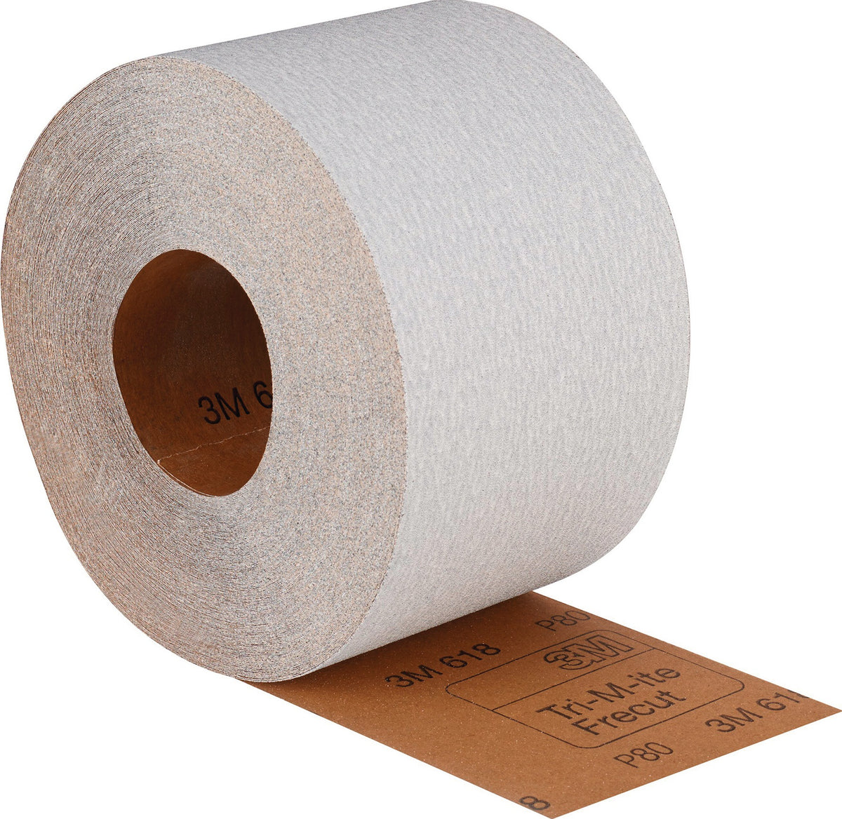 3M Schleifpapierrolle 618 115mm K.180 für Lack & Metall – Siliciumcarbid, 50m