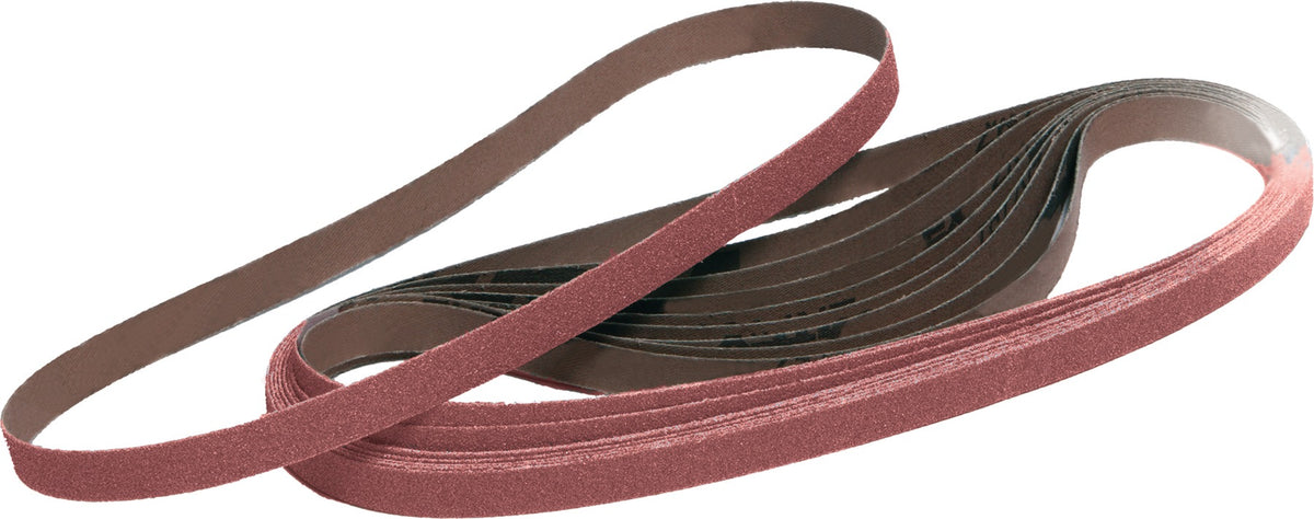 PROMAT Schleifband 520 x 12 mm Körnung 40 Korund für Holz und Metall