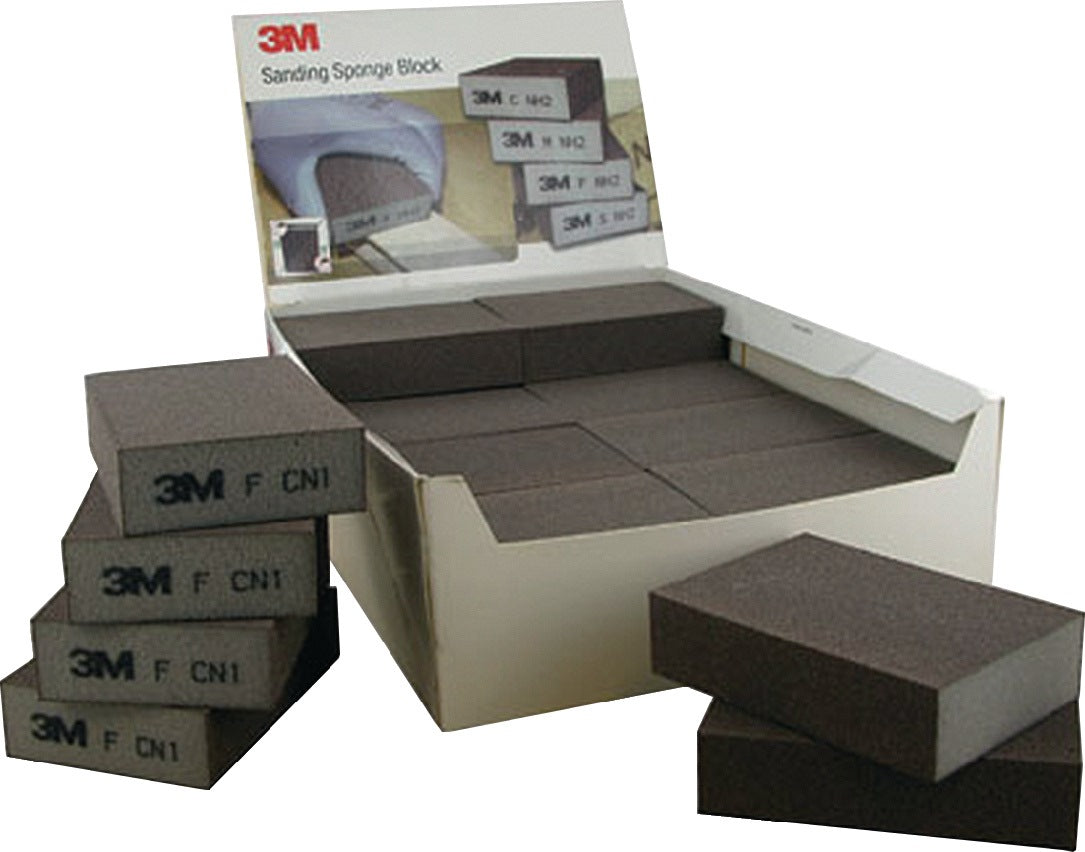 3M Schleifschwamm HI-FL 100x68 mm fine hart – 24 Stück Packung