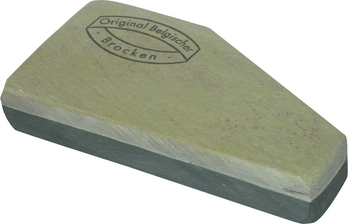 Abziehstein Belgischer Brocken extrafein Gr.5 (ca. 32 cm²) MÜLLER – Naturstein für Stech- und Hobeleisen
