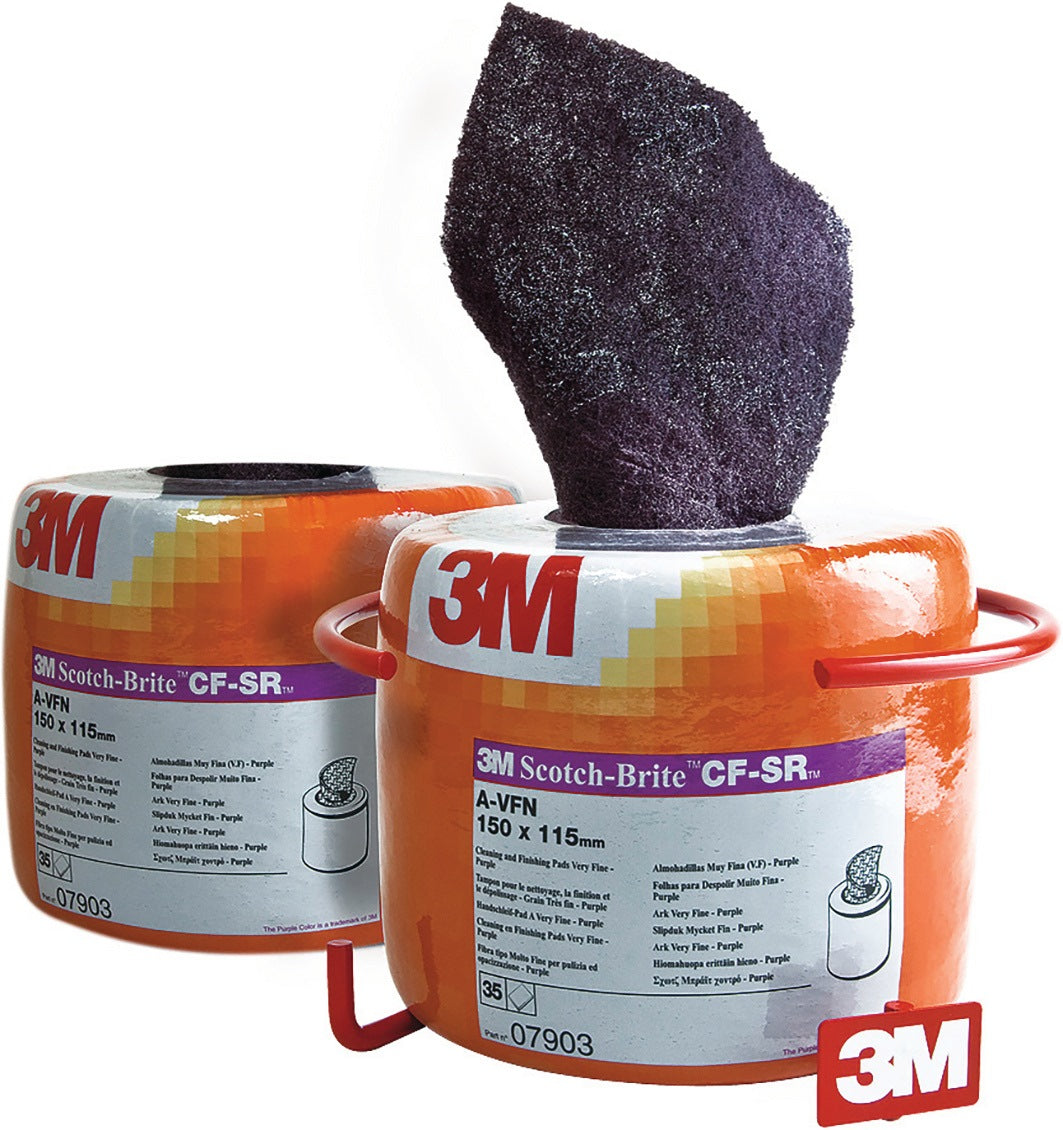 3M Scotch Brite Handpad CF-SR L115xB150mm very fine 400 violett