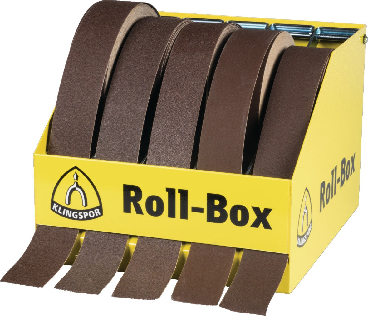 KLINGSPOR ROLL-BOX Sparrollenhalter für 5 Rollen à 50 mm – Praktische Aufbewahrung