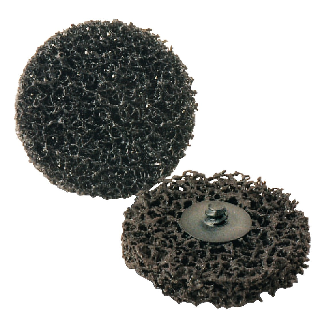 PROMAT Grobreinigungsscheibe 75 mm extra coarse schwarz für Schnellwechselsystem