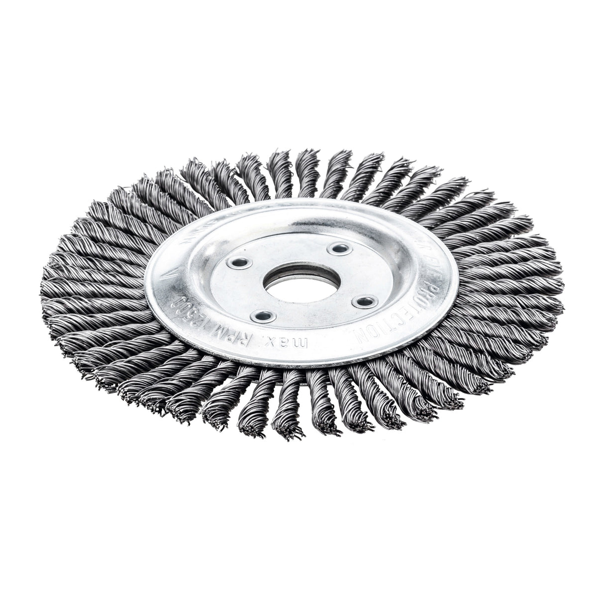 LESSMANN Rundbürste PIPELINE ZRP Ø 150 mm Stahldraht STH 0,50 mm für Bohrmaschinen