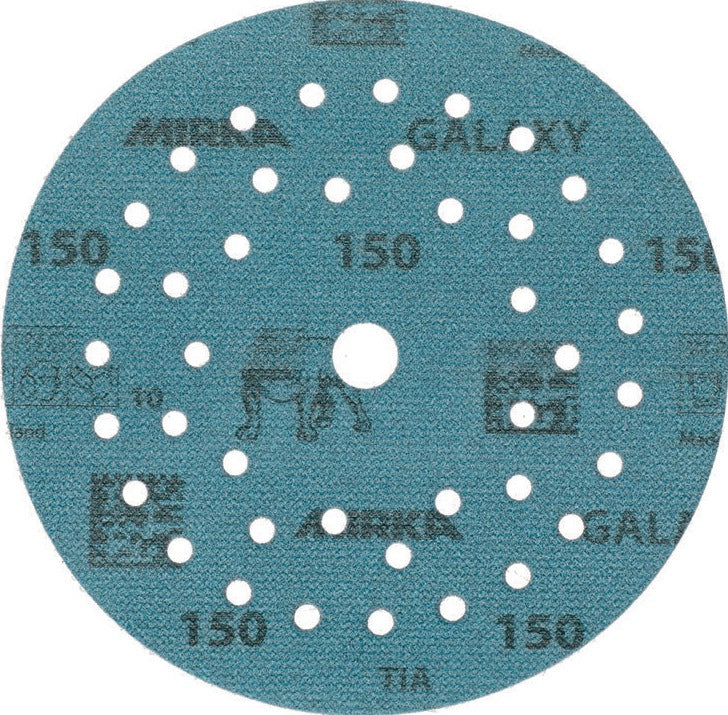 MIRKA GALAXY Grip Multifit Haftschleifscheibe 125 mm K80 Keramik/Korund 50 Stk.