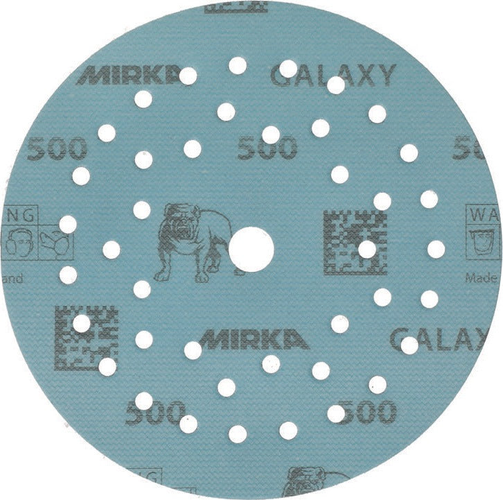 MIRKA GALAXY Grip Multifit Haftschleifscheibe 125 mm K80 Keramik/Korund 50 Stk.
