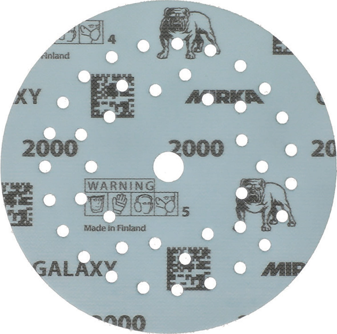 MIRKA GALAXY Grip Multifit Haftschleifscheibe 125 mm K80 Keramik/Korund 50 Stk.