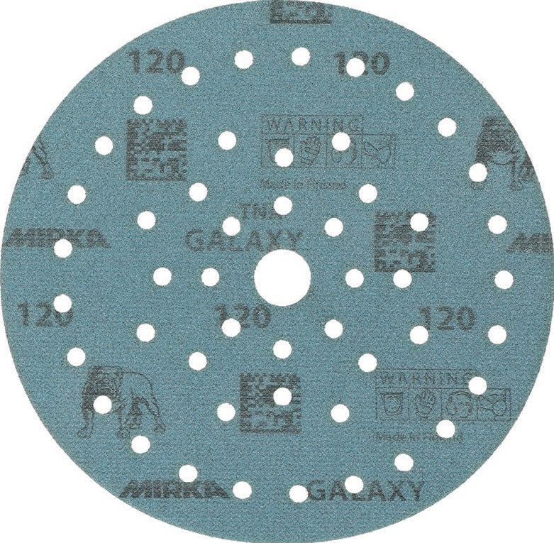 MIRKA GALAXY Grip Multifit Haftschleifscheibe 125 mm K80 Keramik/Korund 50 Stk.