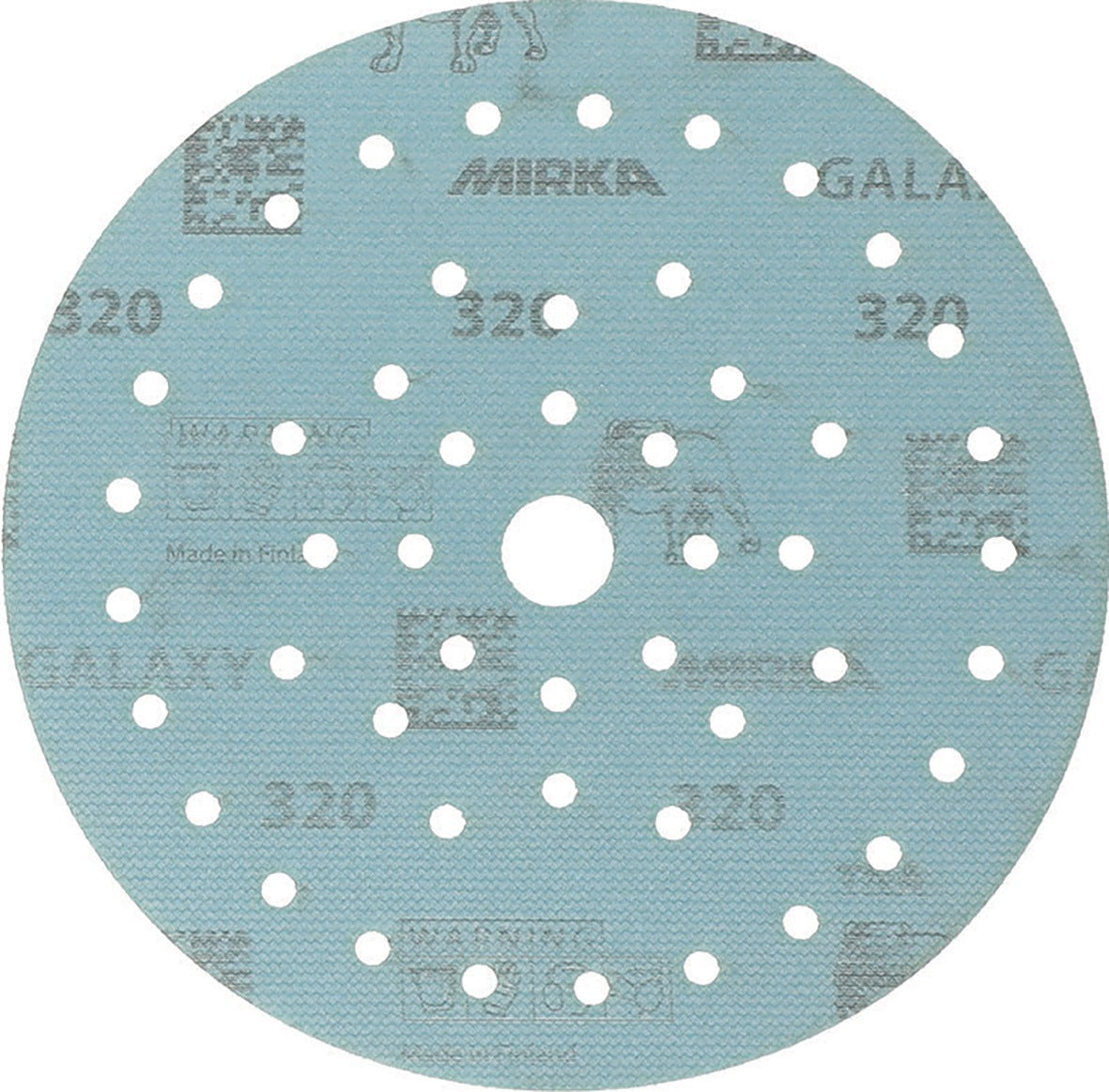 MIRKA GALAXY Grip Multifit Haftschleifscheibe 125 mm K80 Keramik/Korund 50 Stk.