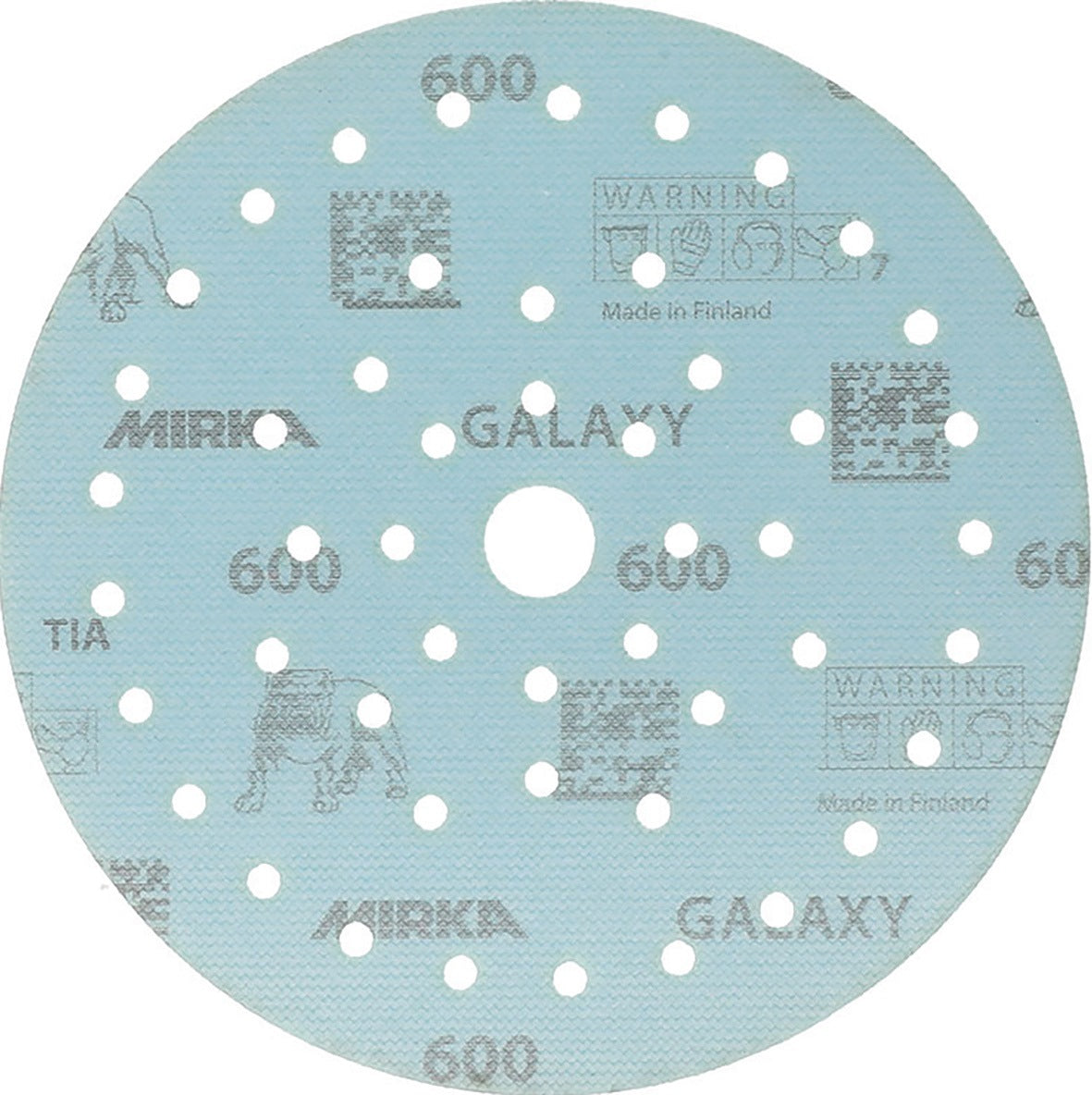 MIRKA GALAXY Grip Multifit Haftschleifscheibe 125 mm K80 Keramik/Korund 50 Stk.