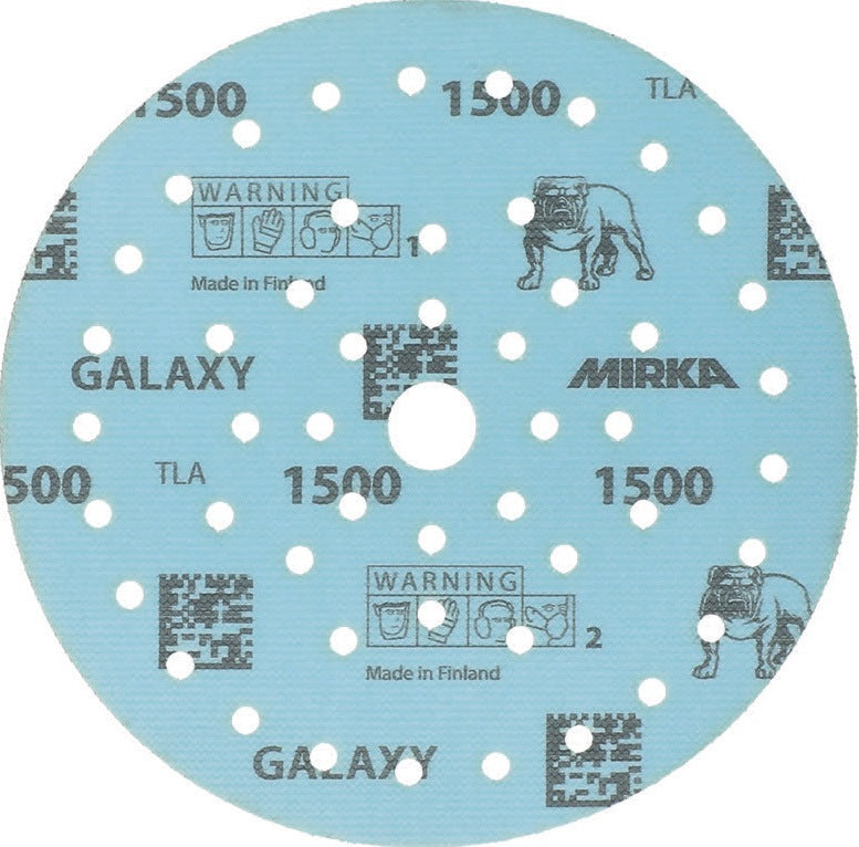 MIRKA GALAXY Grip Multifit Haftschleifscheibe 125 mm K80 Keramik/Korund 50 Stk.