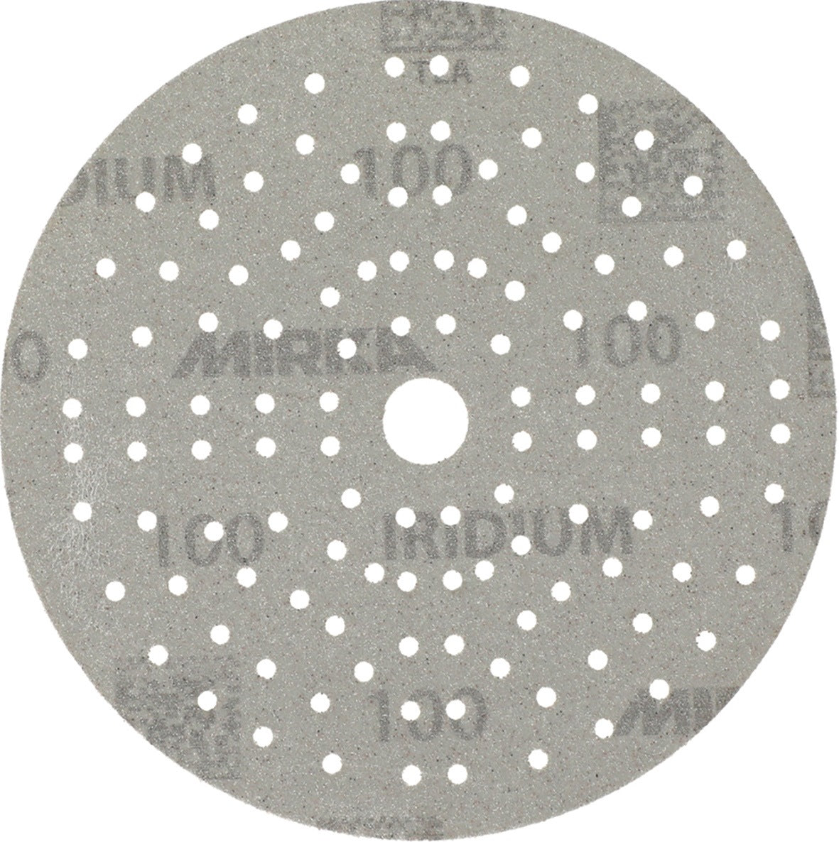 MIRKA Haftschleifscheibe IRIDIUM Grip 121L 150 mm K80 für Holz, Metall, Lack, Kunststoff