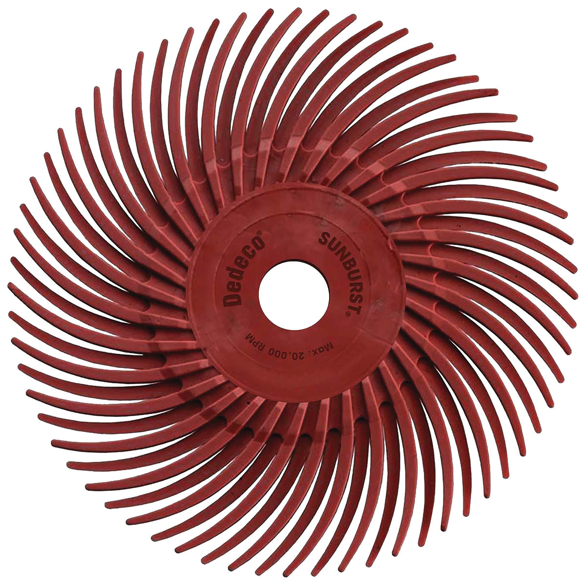 TYROLIT Radialbürstenscheibe PREMIUM SUNBURST Ø76mm K80 gelb für Geradschleifer – 12 Stück