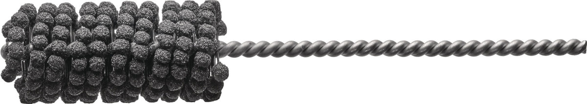 LESSMANN Honbürste IBFH Ø6,5 mm K120, 1,4 mm Draht, Besatzlänge 40 mm – Flexibel für Bohrungen