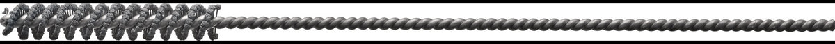 LESSMANN Honbürste IBFH Ø6,5 mm K120, 1,4 mm Draht, Besatzlänge 40 mm – Flexibel für Bohrungen
