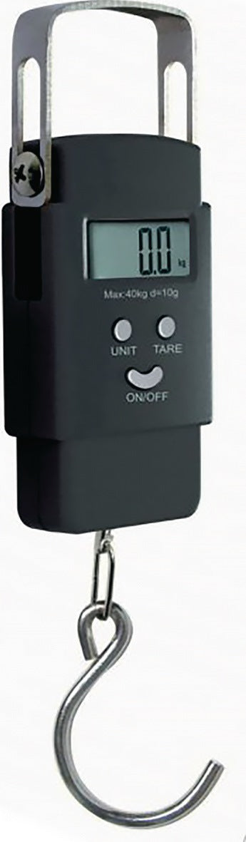 PESOLA Hängewaage 40 kg – Digitale Federwaage mit LCD, Tara- und Hold-Funktion