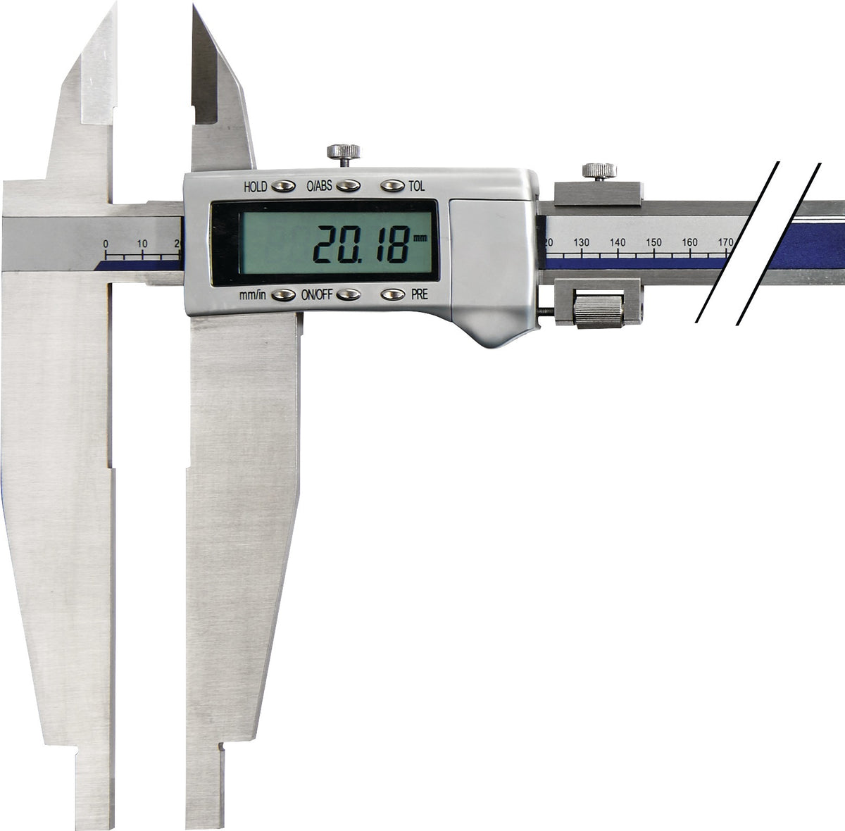 PROMAT Digitaler Werkstattmessschieber 300 mm – Präzisions-Messtechnik mit Metallgehäuse