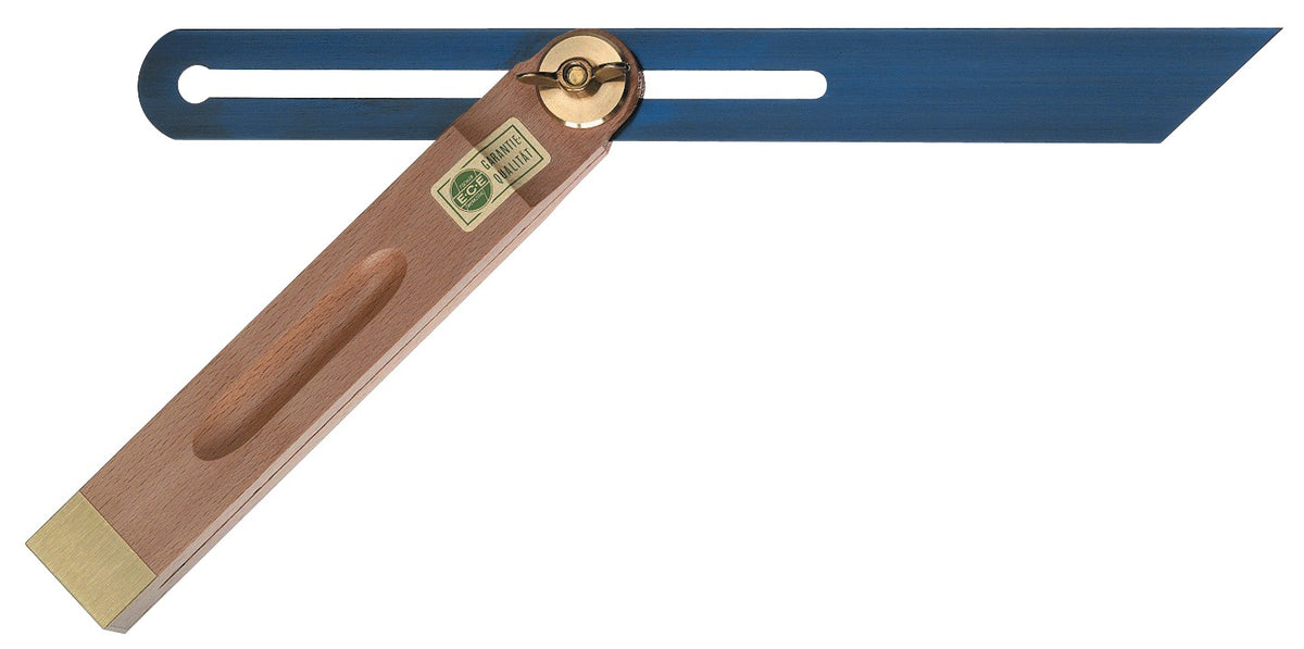 ECE Schmiege Schienenlänge 300 mm – Buchenholzschenkel & Messingbeschlag