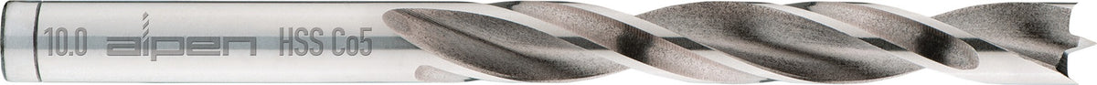 ALPEN Holzspiralbohrer 633 HSS-Co5 Ø 3 mm für Weich- und Hartholz
