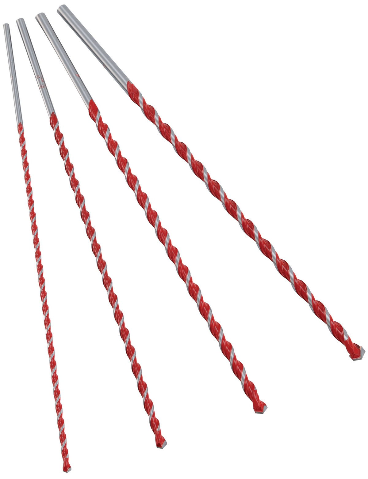 ALPEN Profi Multicut Universalbohrer-Set 3-teilig 5, 6, 8 mm – für Fliesen, Mauerwerk, Metall, Holz