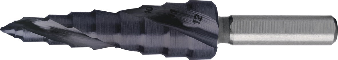 RUKO Stufenbohrer ULTIMATECUT 5-12 mm HSS RUnaTEC Spiralnut 8 Stufen
