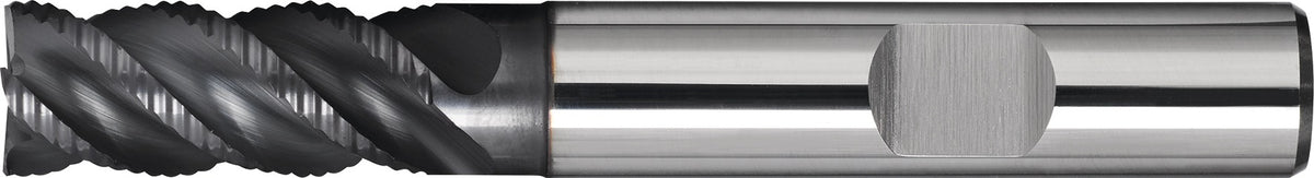 PROMAT Schaftfräser DIN 6527 L Typ NR-UNI VHM TiAlN 6 mm 4 Schneiden lang