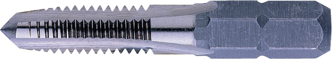 EXACT Einschnittgewindebohrer HSSG 1/4 Zoll 6KT-Bit M3x11mm – selbstzentrierend, DIN 3126
