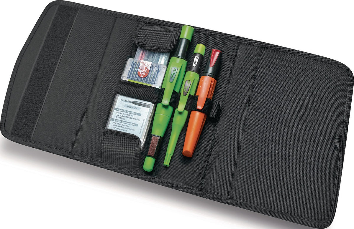 PICA Bau-/Tieflochmarker Master-Set Schreiner sortiert – Profi-Markierset für Holz & Bau