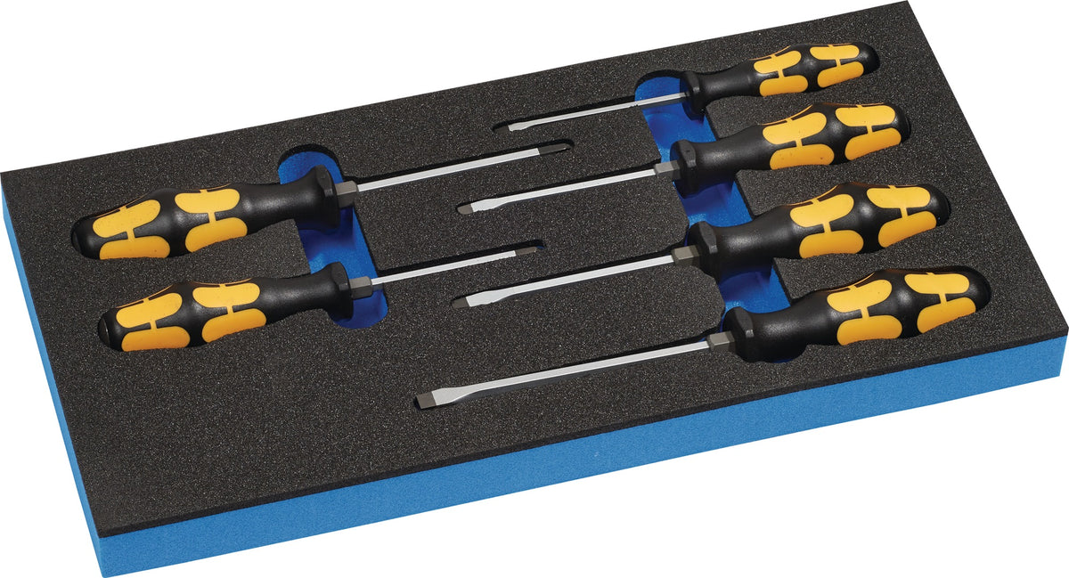 WERA Werkzeugmodul 6-tlg. 1/3-Modul Schlitz/PH Schraubendreher-Set