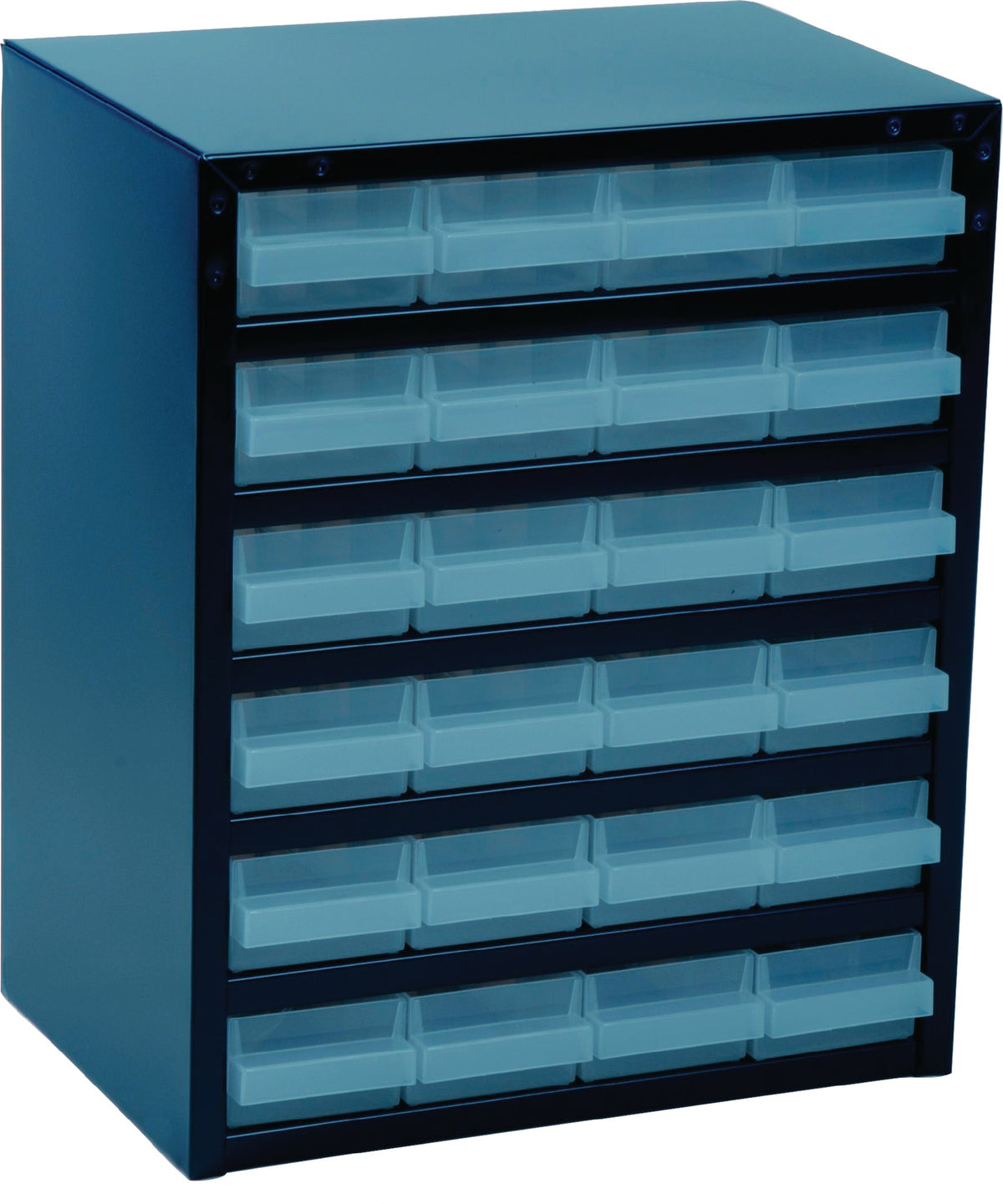 RAACO Kleinteilemagazin 357x255x435 mm mit 6 Schubladen aus galvanisiertem Stahlblech