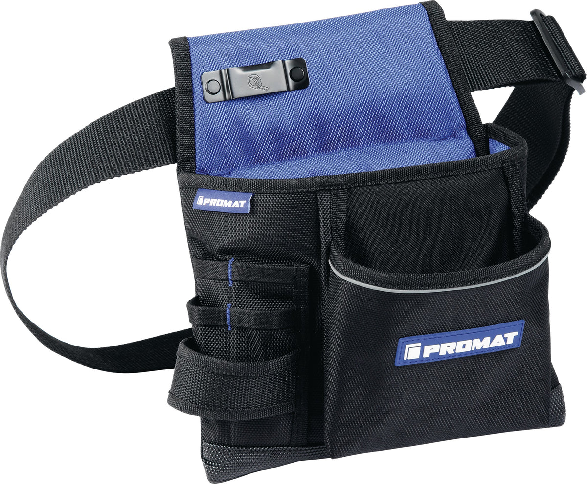 PROMAT Gürteltasche 270x80x250 mm wasserresistent – Robuste Nylon-Werkzeugtasche