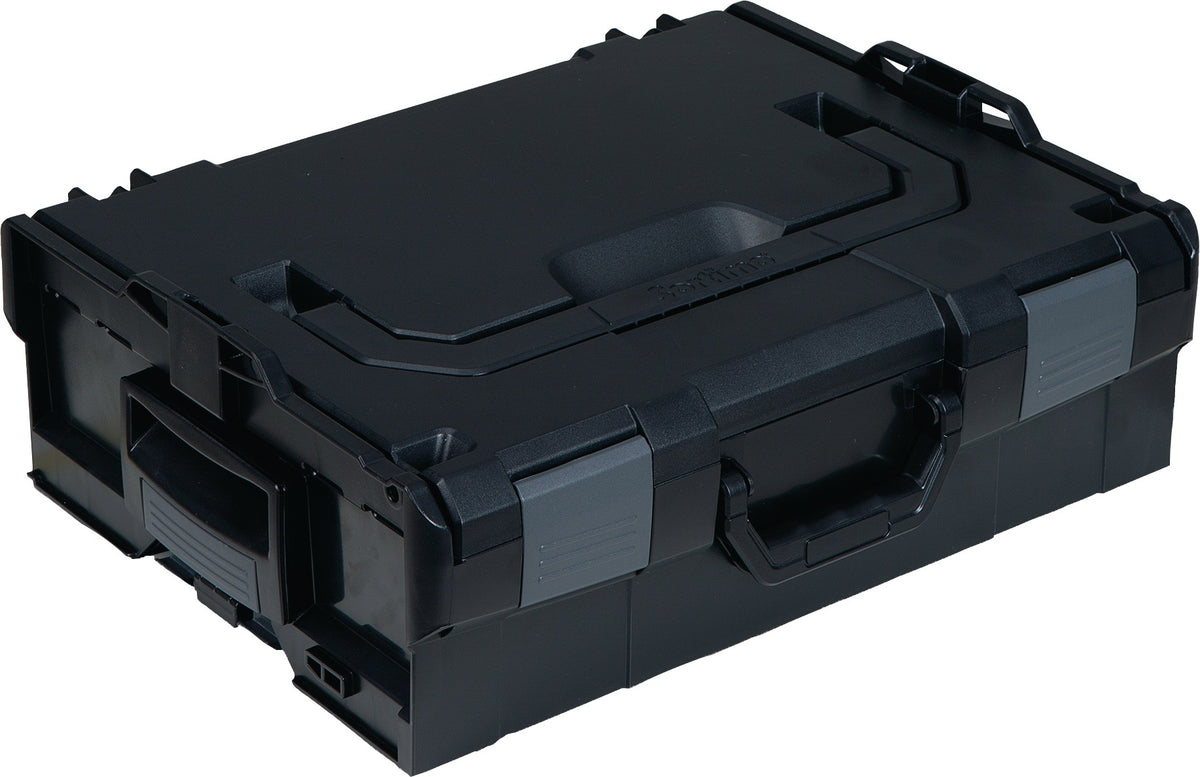 BS SYSTEMS Werkzeugkoffer L-BOXX 102 mit transparentem Deckel – stapelbar, ABS, 445 x 358 x 118 mm
