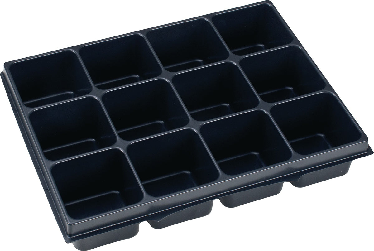 BS SYSTEMS Kleinteileeinsatz i-BOXX iB 72 mit 8 Mulden, 349 x 265 x 63 mm, Polystyrol