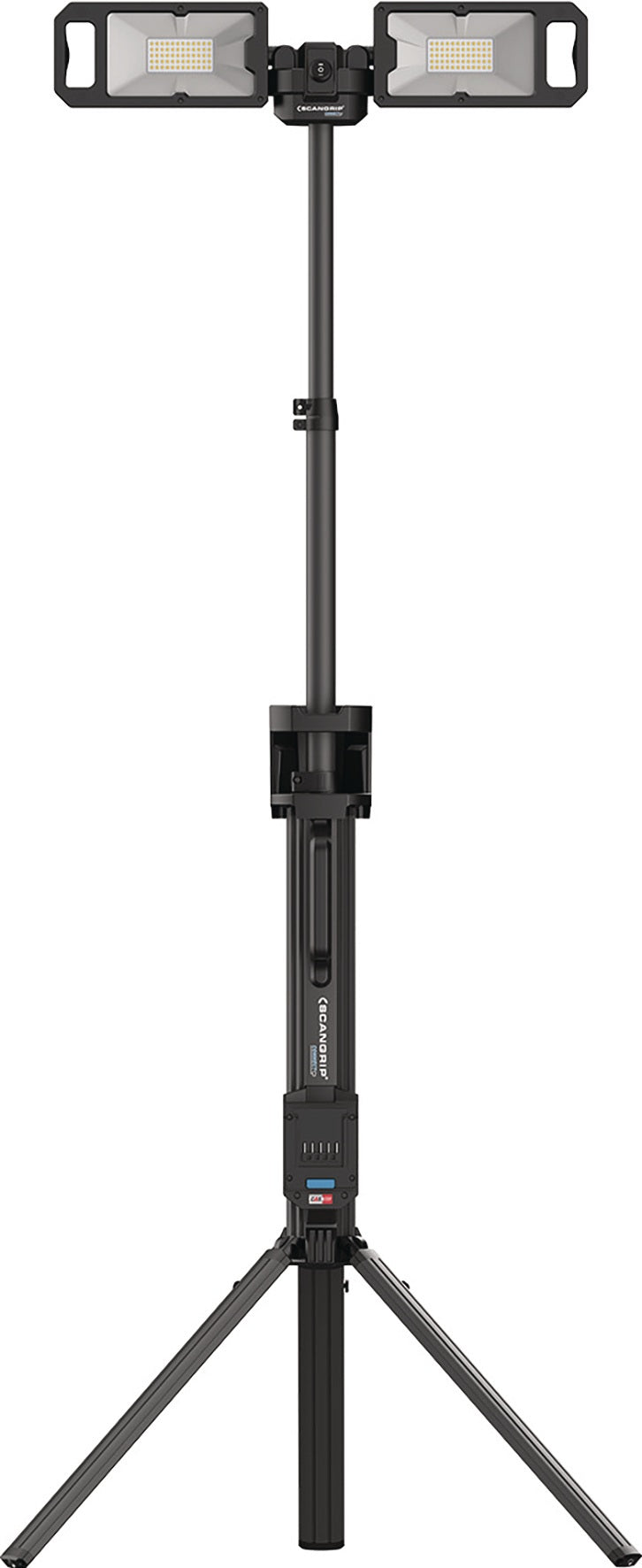 SCANGRIP LED-Strahler TOWER 5 CONNECT 45 W 2500-5000 lm IP30 mit Schnellfaltsystem