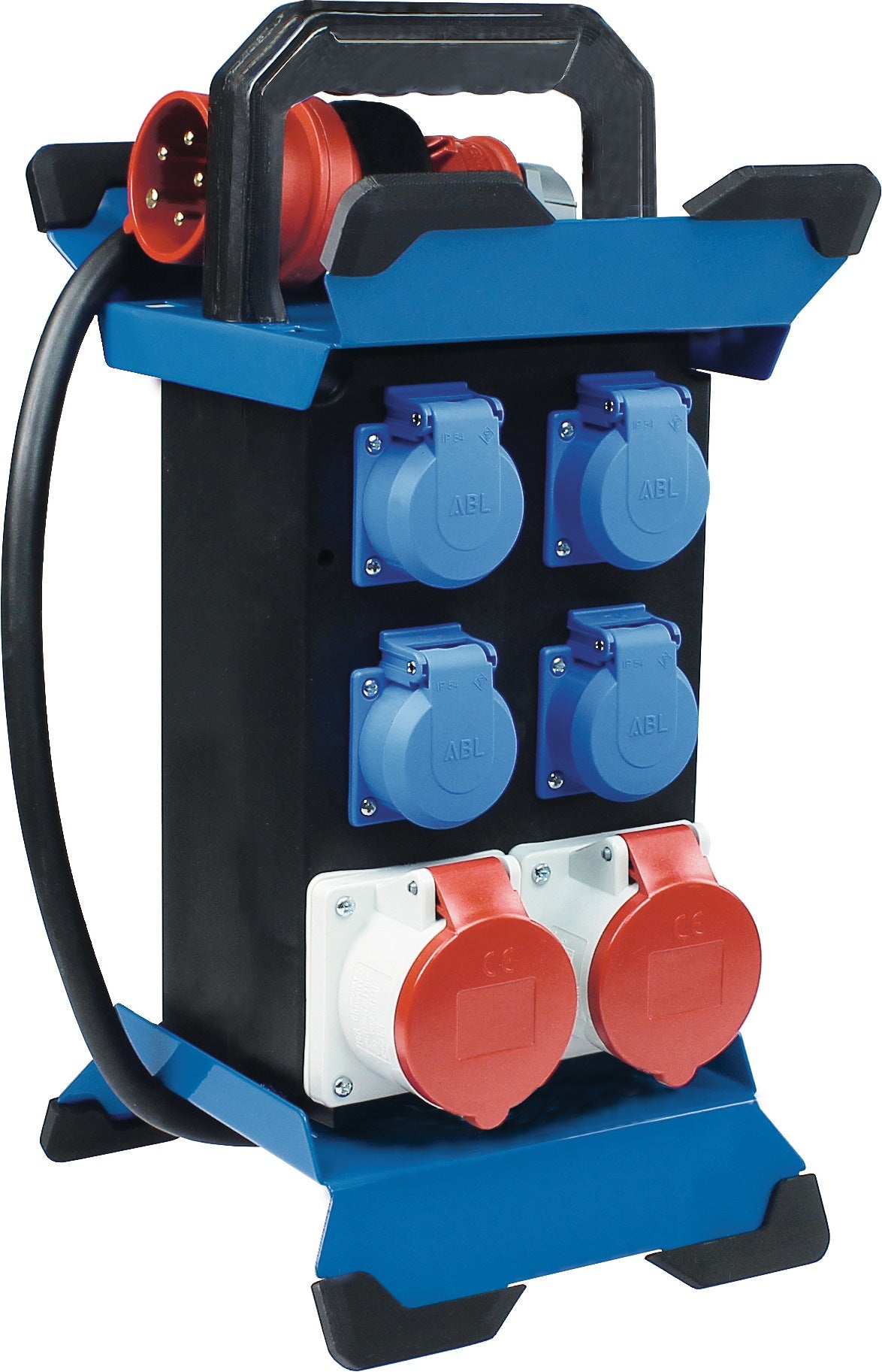 AS-SCHWABE STECKY 11 CEE-Standstromverteiler 400V 16A IP44 für Baustelle & Außenbereich