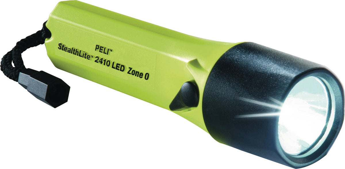 PELI LED-Taschenlampe 2410Z0 – 153 lm, explosionsgeschützt, wasserdicht, 165 m Leuchtweite