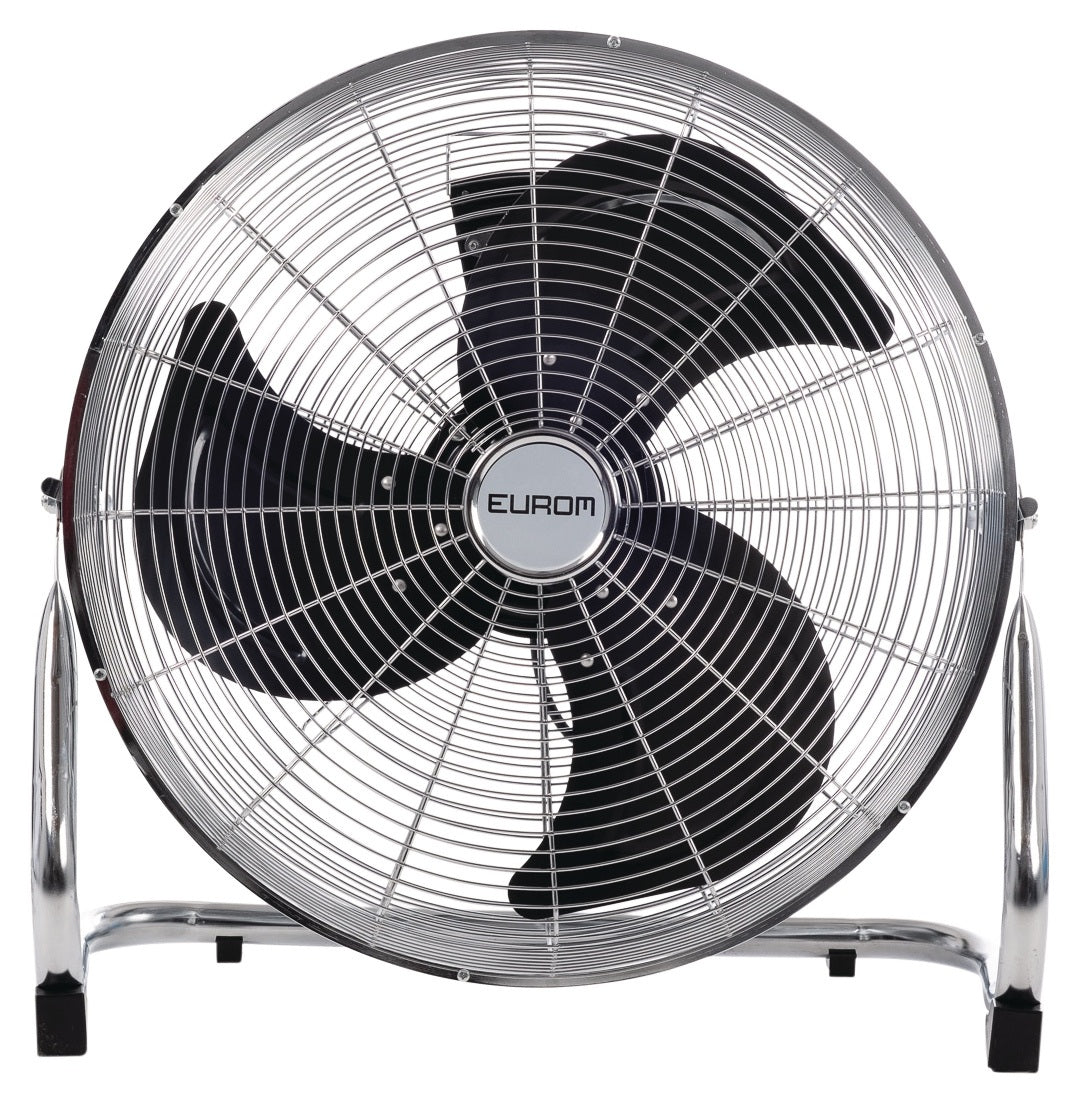 EUROM Bodenventilator HVF14-2, 430 mm, 65 W, 3-Stufen-Motor, 150° vertikal verstellbar