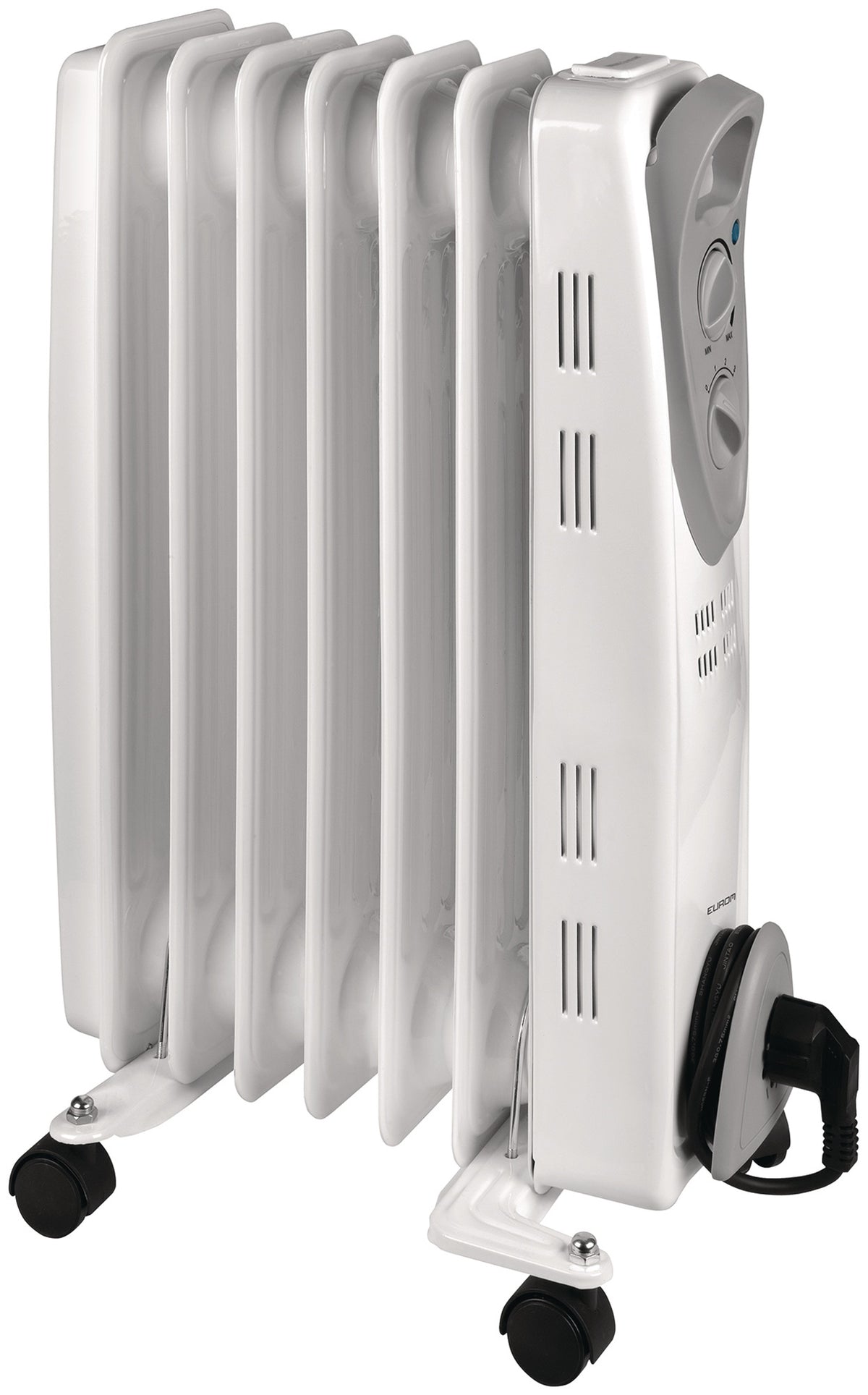 Elektroradiator 1500 W ölgefüllt EUROM – 3 Leistungsstufen, Thermostat & Umkippschutz