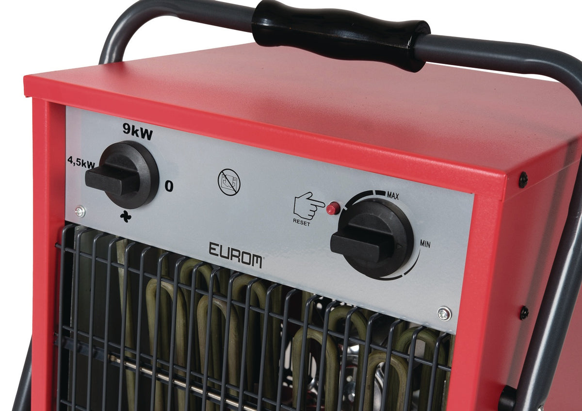 EUROM EK Fanheat 2000 Elektroheizer 2000 W mit Kaltluftventilator und Thermostat
