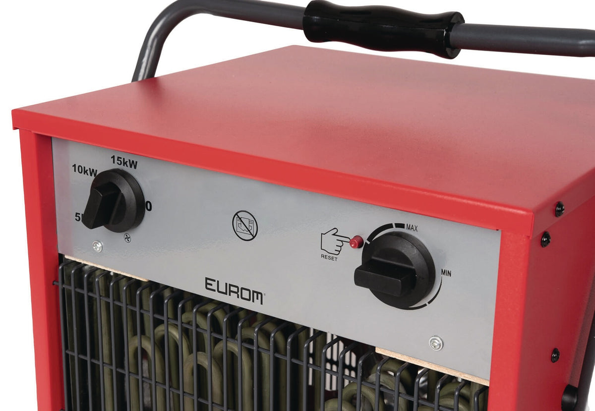 EUROM EK Fanheat 2000 Elektroheizer 2000 W mit Kaltluftventilator und Thermostat