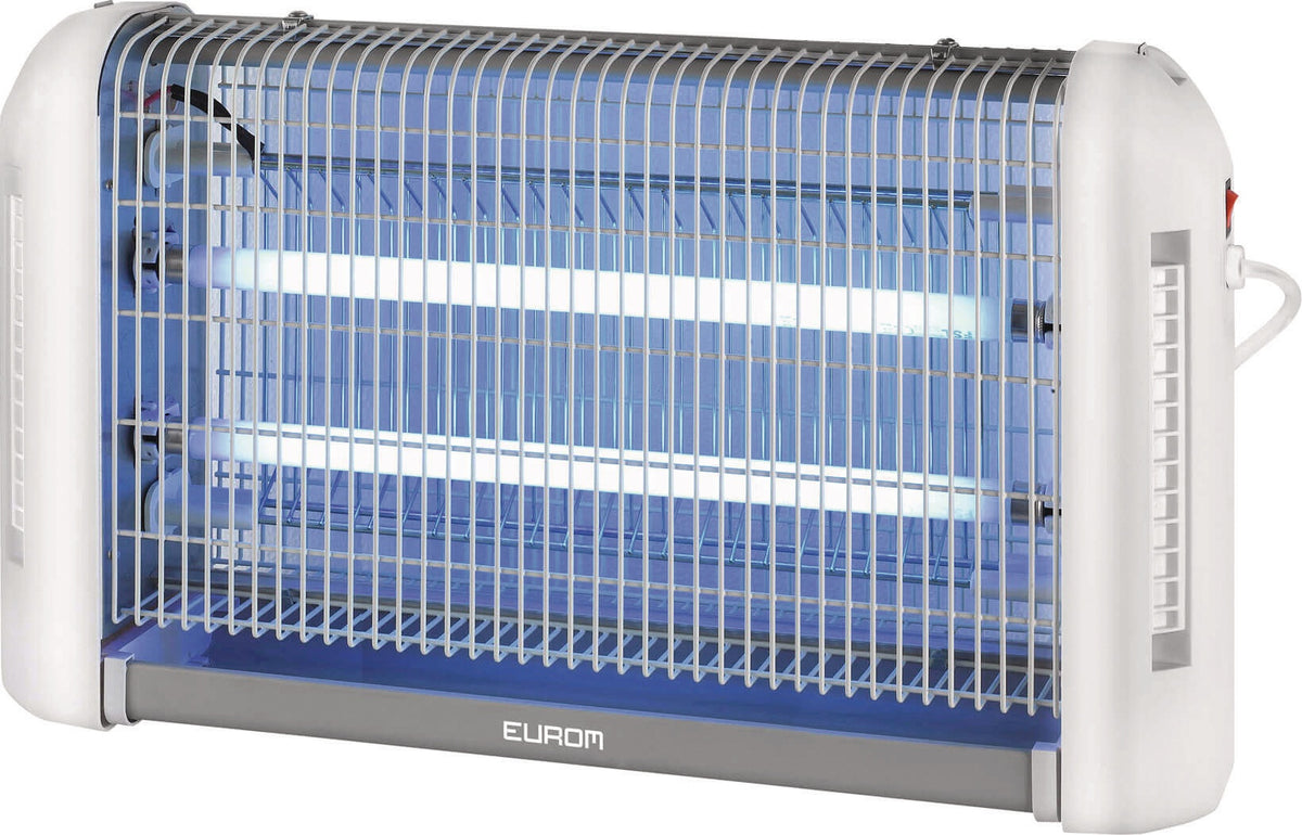 EUROM Insektenvernichter Fly Away 30 Allround mit 2x15 W UV-Lampen für 150 m²