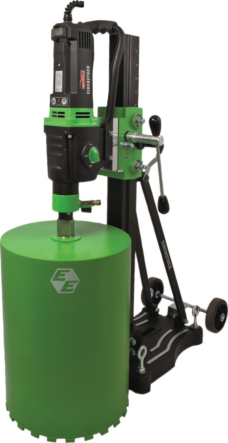 EIBENSTOCK Diamantkernbohreinheit DBE 352 – 3000 W, 42-352 mm, für armierten Beton