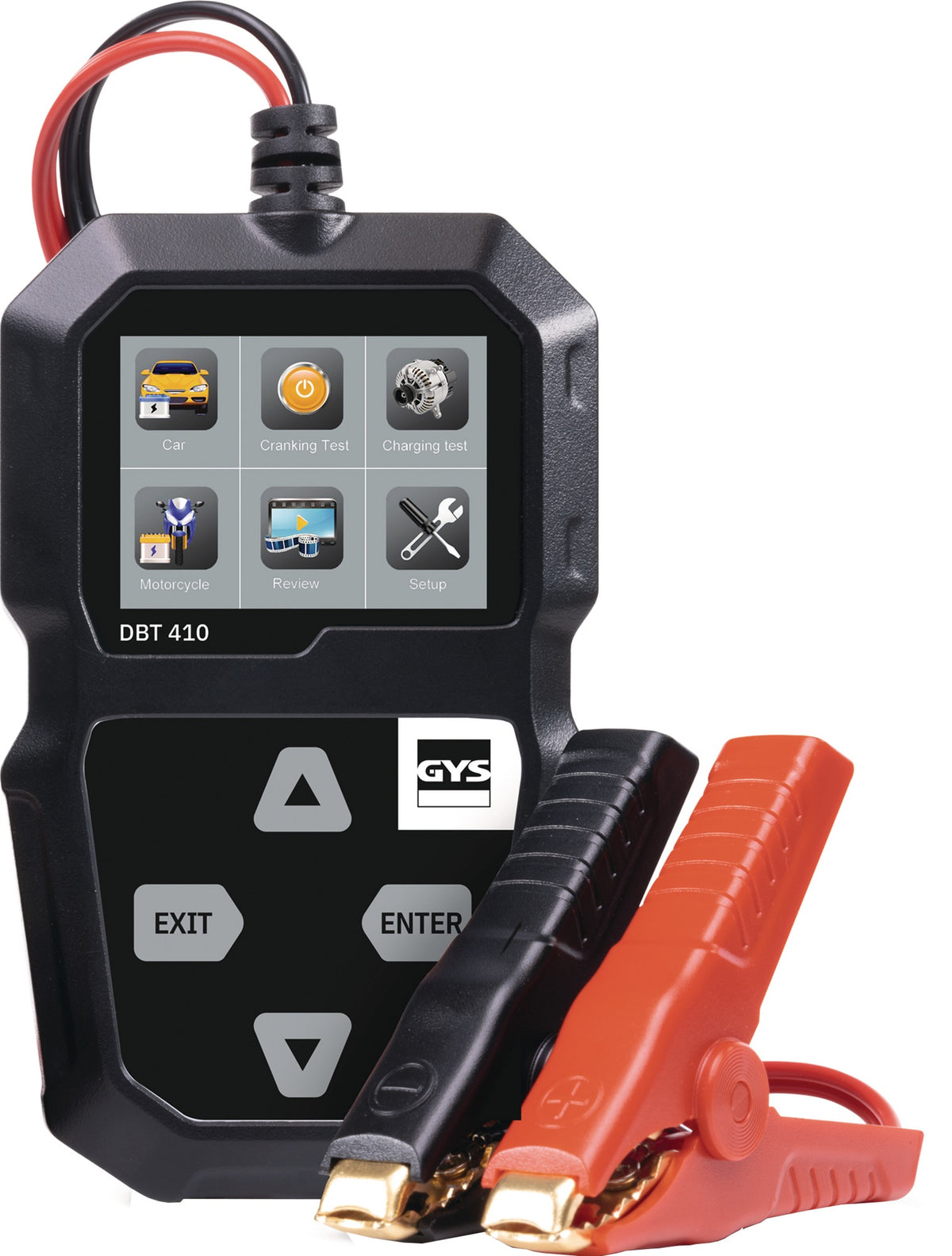GYS Batterietester DBT 410 für 6 V und 12 V Batterien, Starter und Lichtmaschinen
