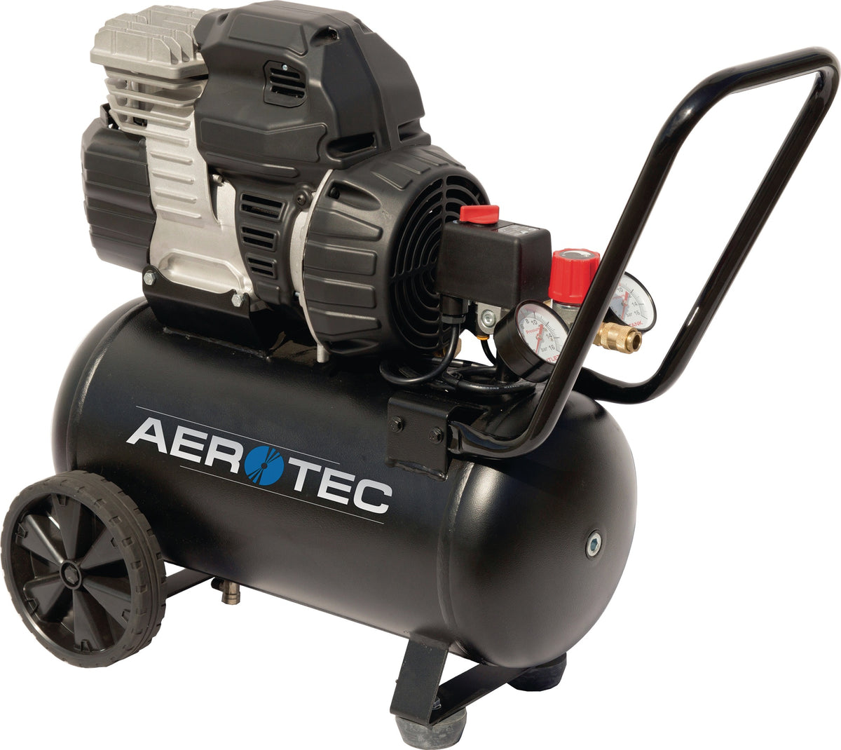 AEROTEC Kompressor Zenith 270 TECH – 24 l, 10 bar, ölfrei, fahrbar, 1,1 kW