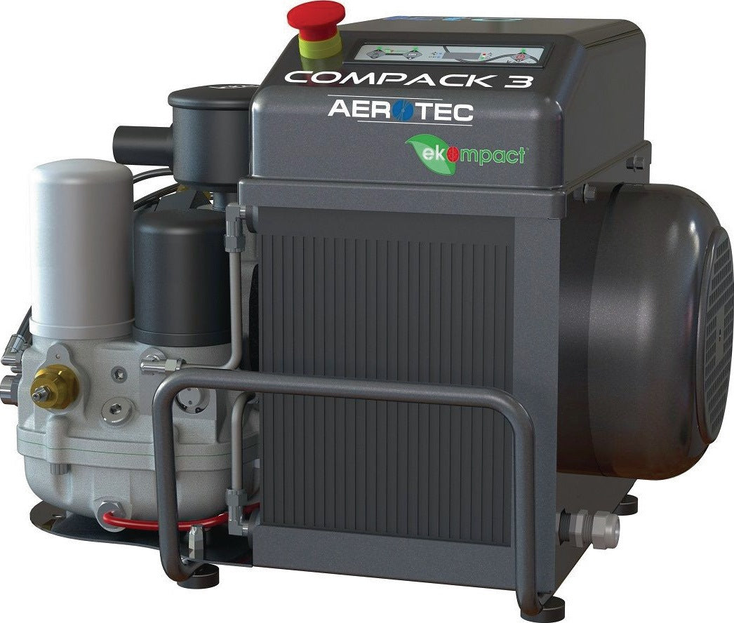 AEROTEC COMPACK 3 Schraubenkompressor 10 bar 360 l/min 400 V 3 kW
