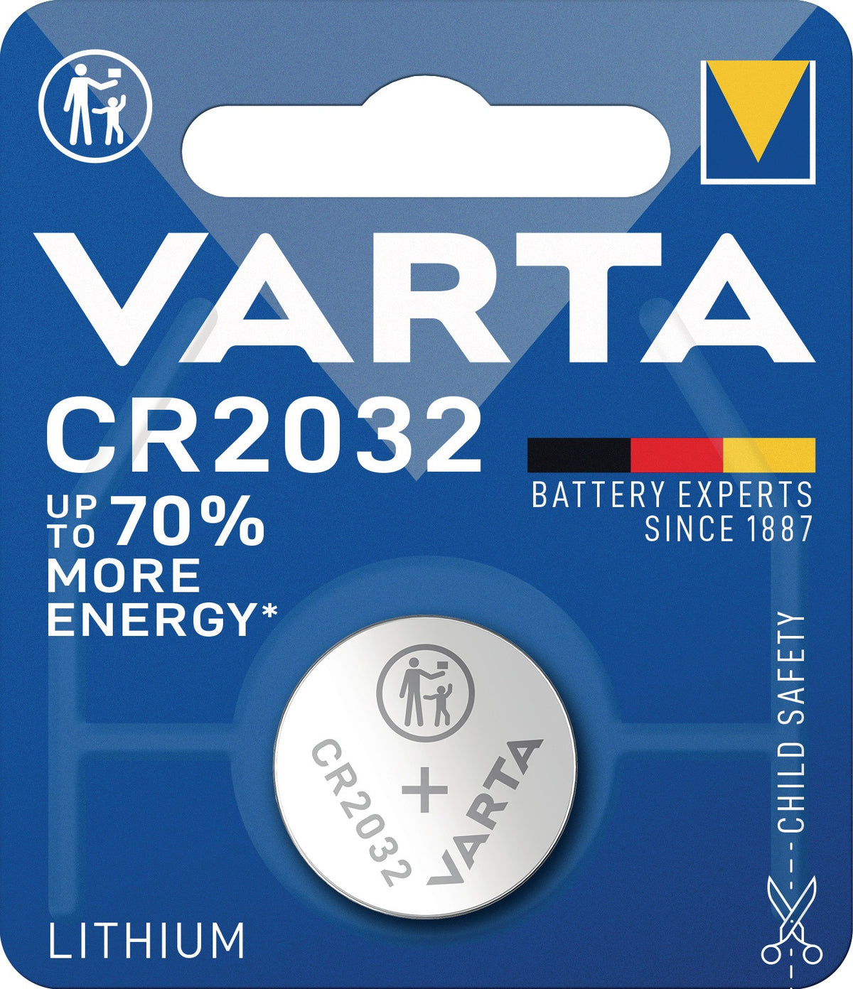 VARTA Knopfzelle Electronics SR54 / V390 – 1,55 V, 59 mAh, 11,6 x 3,1 mm