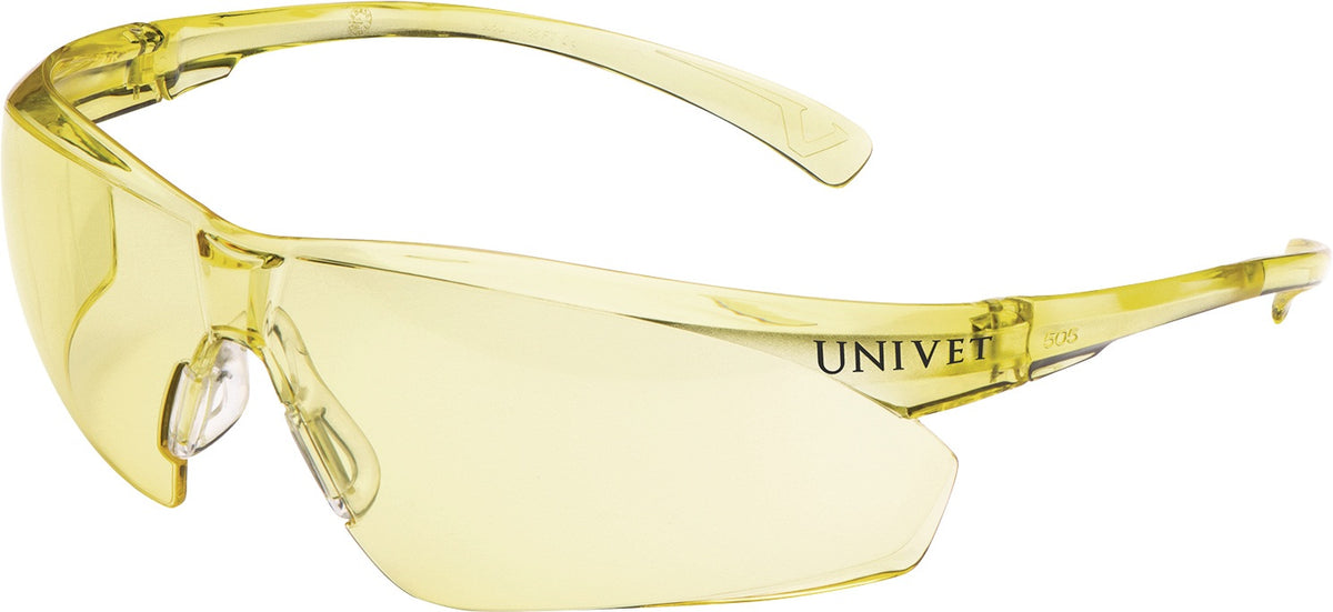 UNIVET Schutzbrille 505U EN 166, EN 170 – Polycarbonat, klar, flexibel, Anti-Fog