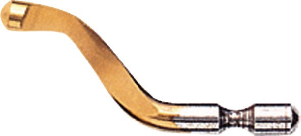VARGUS B10P Ersatzklinge Ø 2,6 mm TiN-beschichtet für Handentgrater – 10 Stück