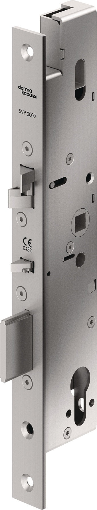 DORMAKABA SVP 2719 Panik-Rohrrahmen-Einsteckschloss DIN L/R – selbstverriegelnd, 24 V DC, EN 179/1125