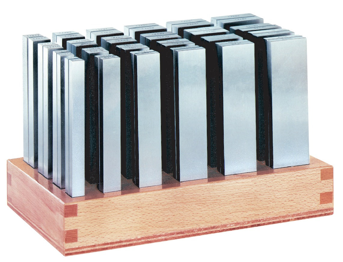 AMF Parallelunterlagensatz Nr. 6348P Präzision, 20 Paar, Größe 100, Länge 100 mm